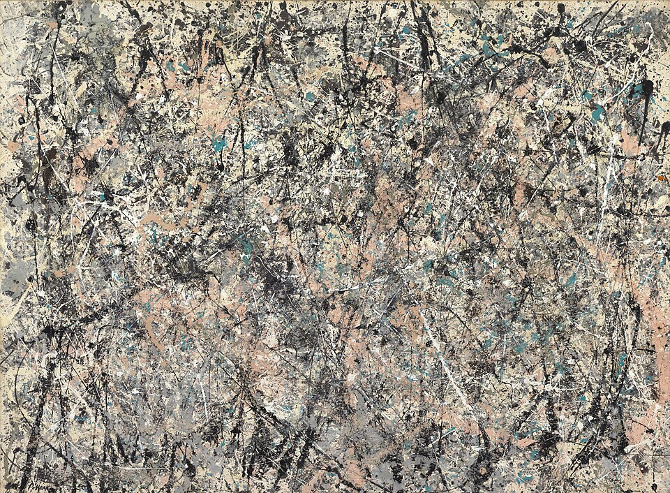 Photograph of Jackson Pollock, Number 7A, 1948