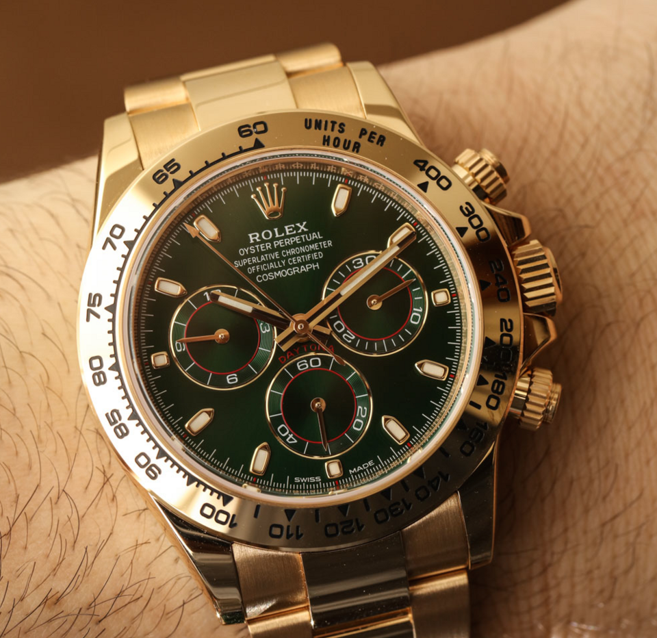 Photograph of Paul Newman's Rolex Daytona Ref. 6239